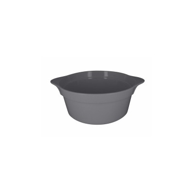 Neofusion Kociołek porcelanowy 200 ml szary, bez pokrywki