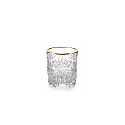Szklanki kryształowe 340 ml - Fiore GOLD (963552)