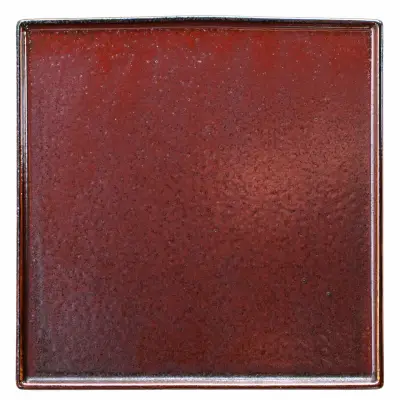 Talerz płytki 23x23 cm - Flame (V-99104-4)