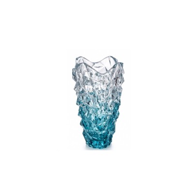 Wazon kryształowy 30 cm - Cliff ICE BLUE (963743)