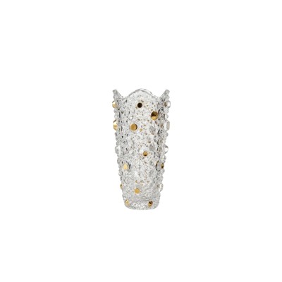 Wazon kryształowy 30 cm - Crystal Gold (963781)