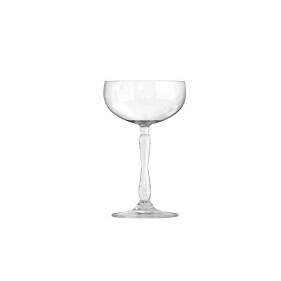 Kieliszek New Era marki Onis o pojemności 235 ml. Eleganckie, przezroczyste szkło o szerokiej czaszy i smukłej, profilowanej nóżce na stabilnej podstawie.