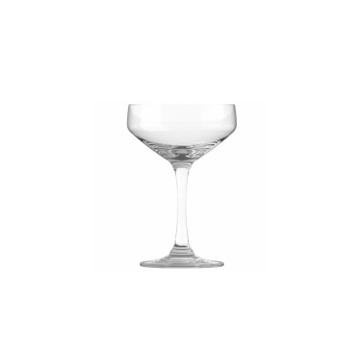 Kieliszek Skyline marki Onis o pojemności 275 ml. Eleganckie, przezroczyste szkło o szerokiej czaszy i smukłej nóżce, ukazane na białym tle.