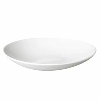 Kremowa misa płaska Verlo Buffet o średnicy 30 cm i pojemności 1,9 l. Eleganckie, minimalistyczne naczynie z serii salaterek o gładkiej, jasnej powierzchni.