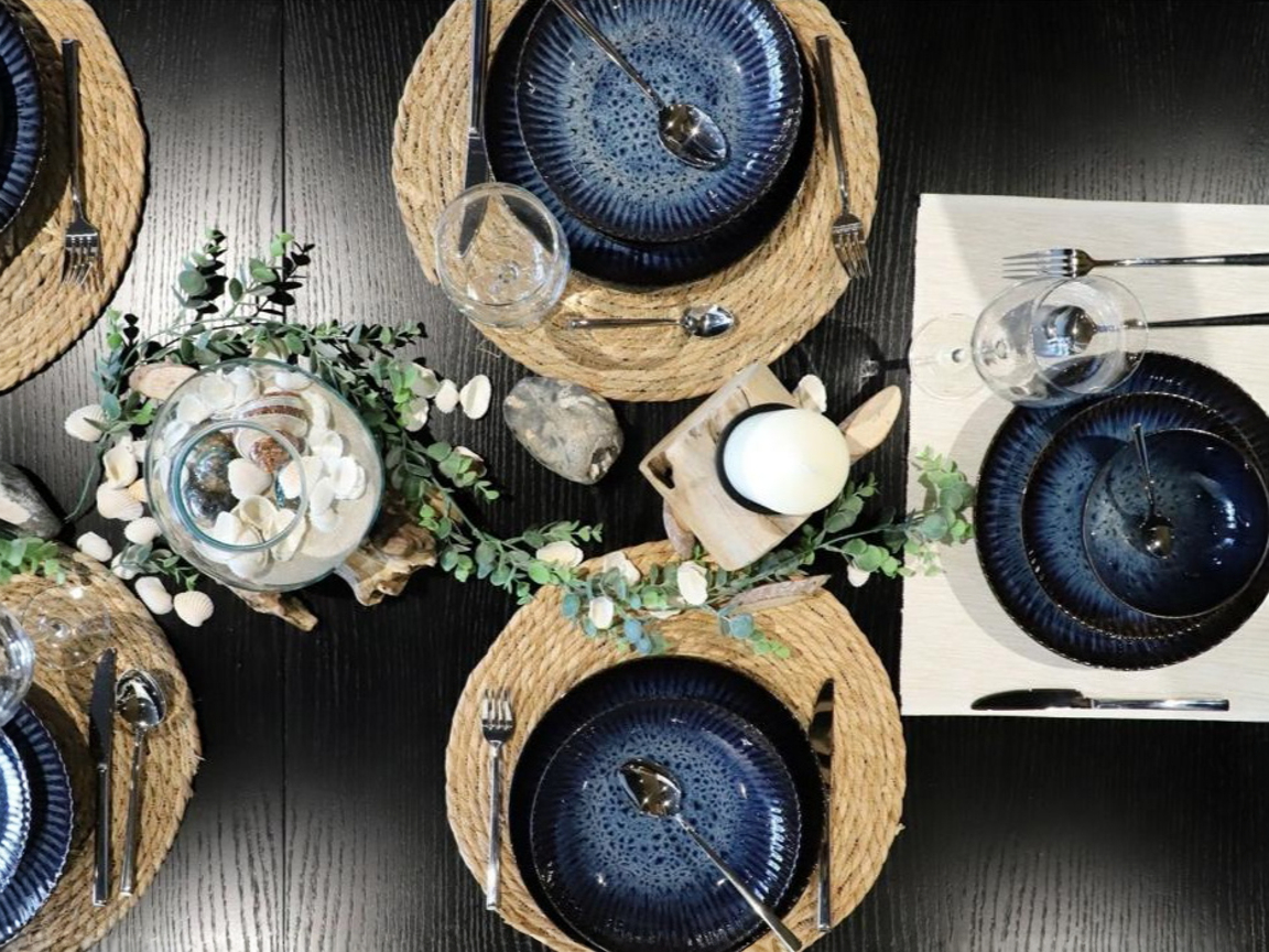 Lubiana Zestaw talerzy dla 4 osób - STONEWARE S006T Cosmos