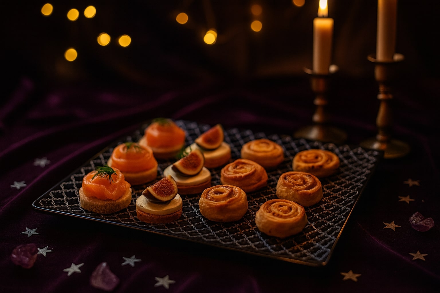 Lubiana Półmisek prostokątny 24x13 cm - K80E MARRAKESZ (czarny)